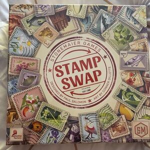 Stamp swap board game new